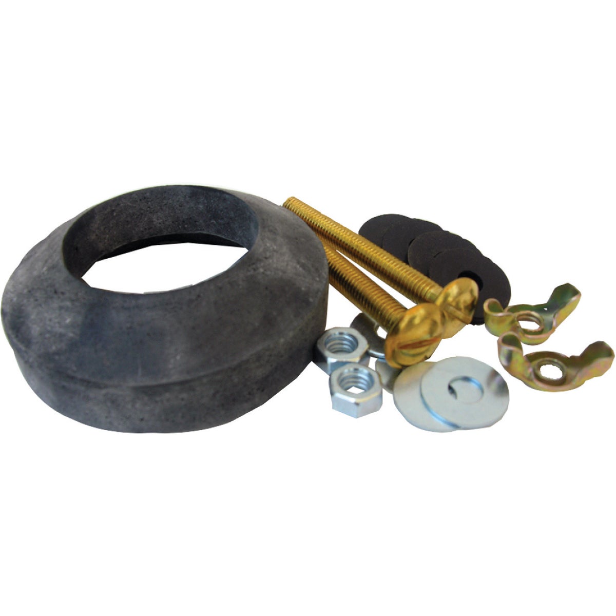 Lasco Toilet Tank To Bowl Bolt Kit with Recessed Gasket 