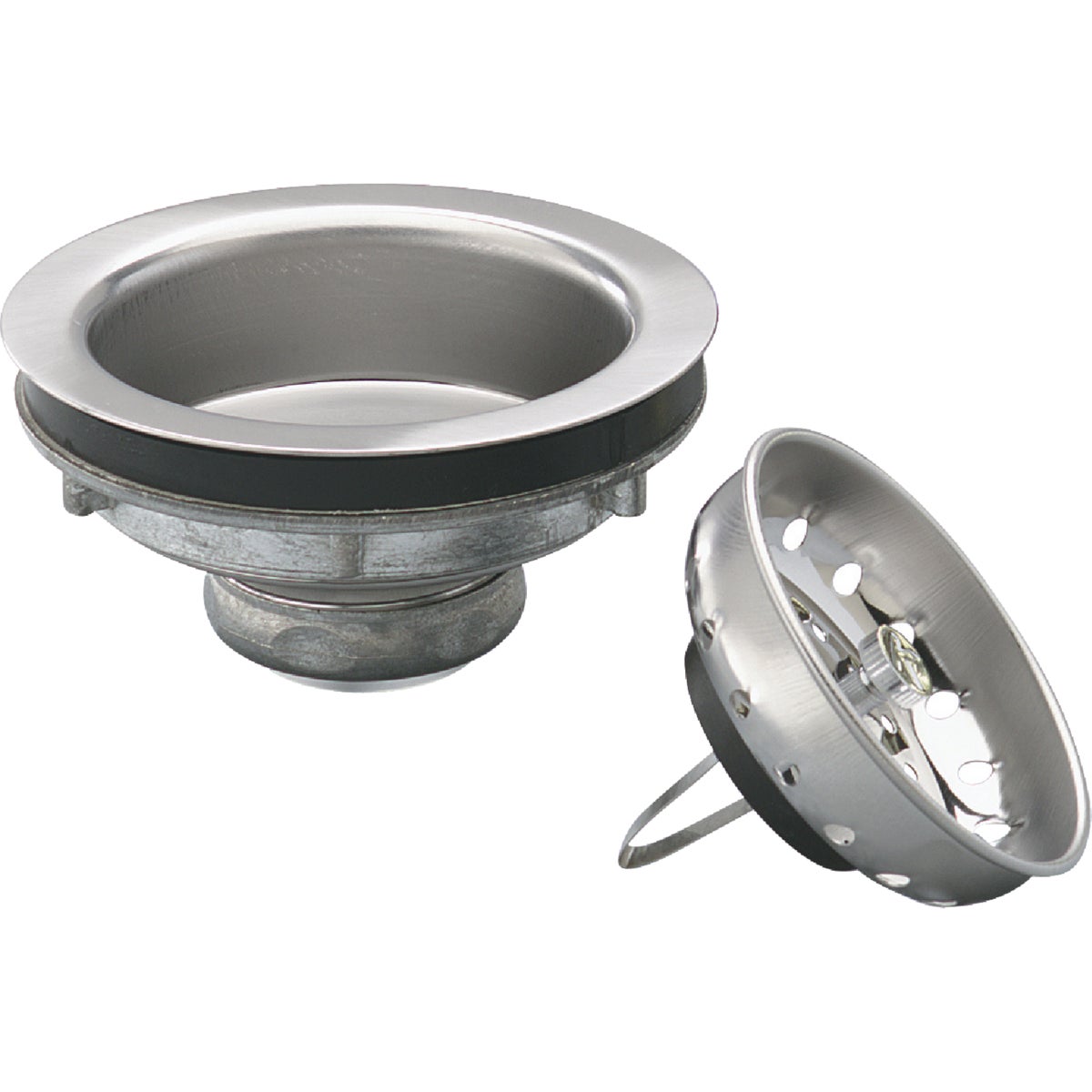 Keeney Champion 3-1/2 In. Stainless Steel Basket Strainer Assembly