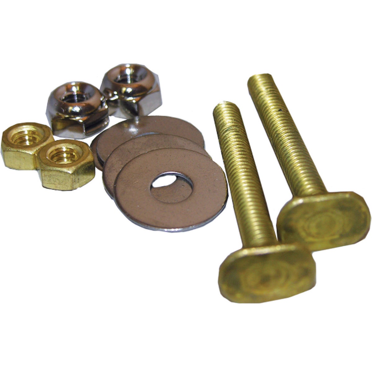 Lasco Code Approved Brass Toilet Bolt Set 