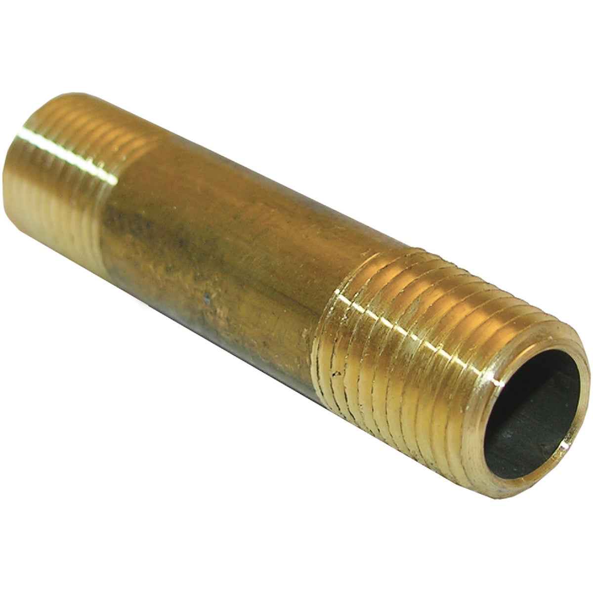 Lasco 1/4 In. x 3 In. Brass Nipple