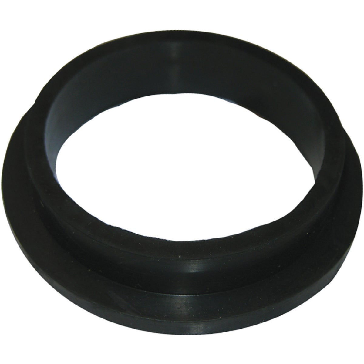 Lasco 2 In. Black Rubber Toilet Spud Flanged Washer 