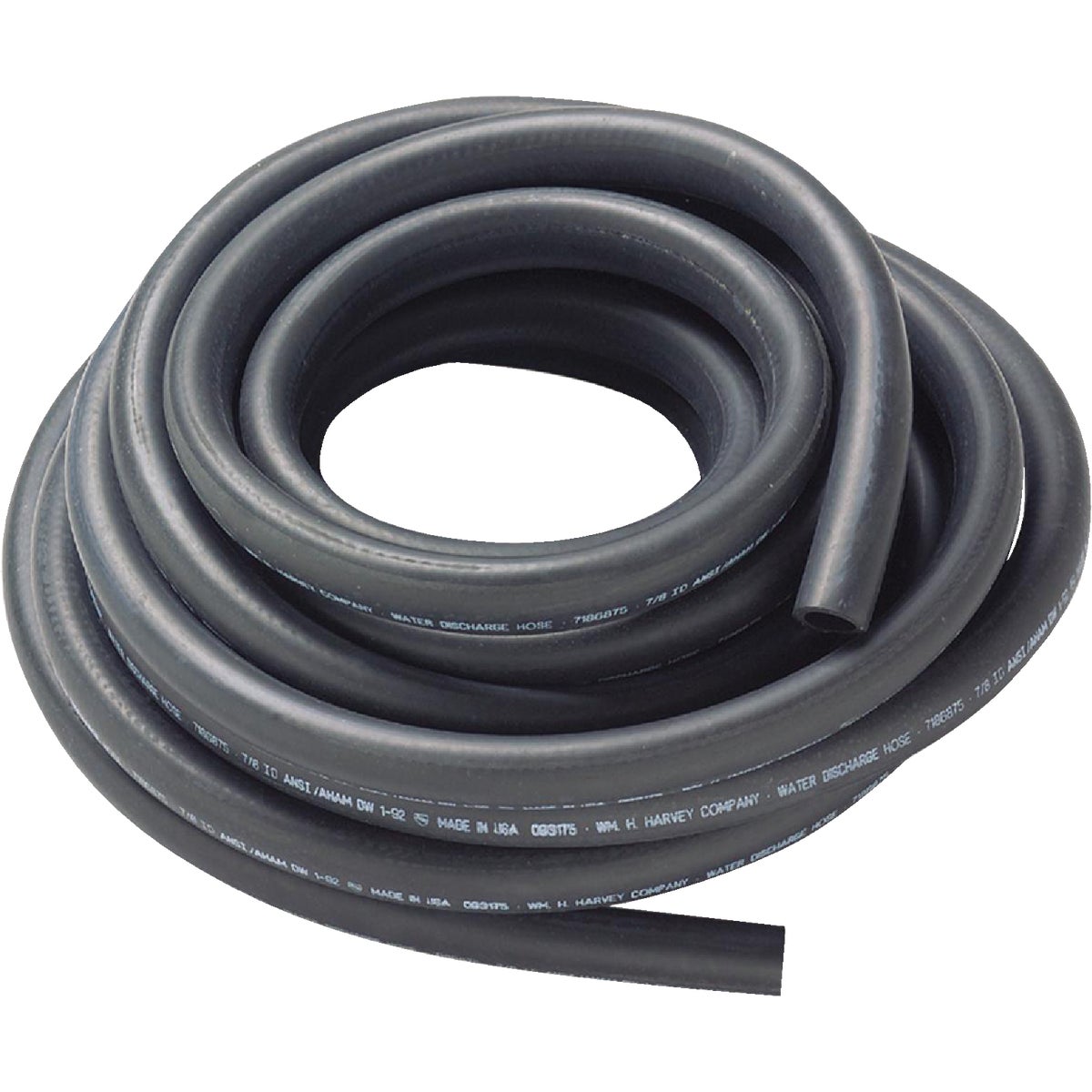 Harvey 7/8 In. x 50 Ft. Reinforced Coil Replacement Dishwasher Drain Hose