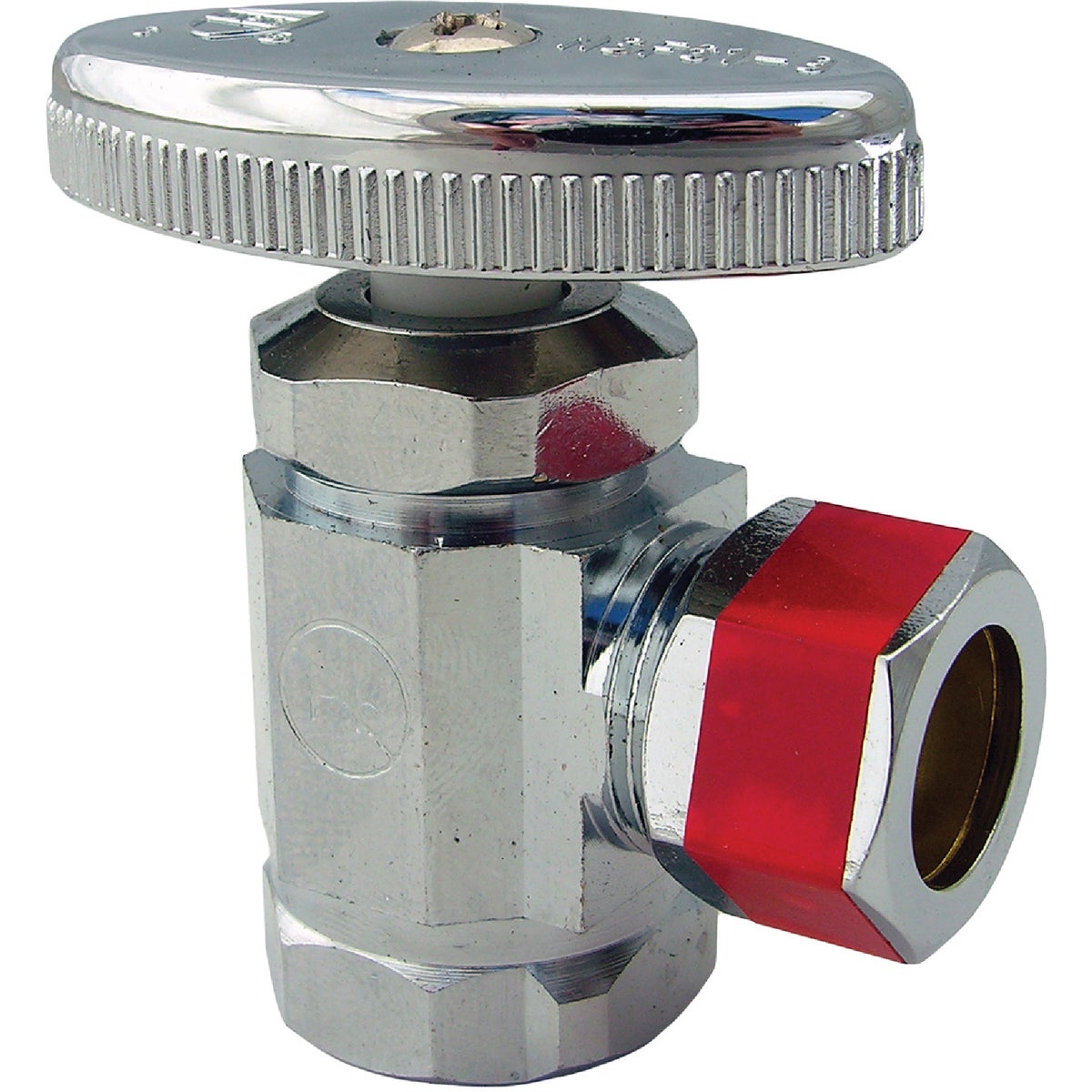 Lasco 1/2 In. FIP Inlet x 1/2 In. Compression Outlet Multi-Turn Style Angle Valve