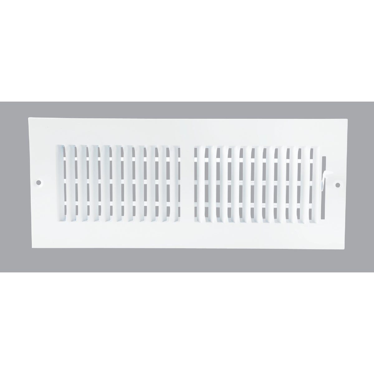 Home Impressions White Steel 5.75 In. Wall Register