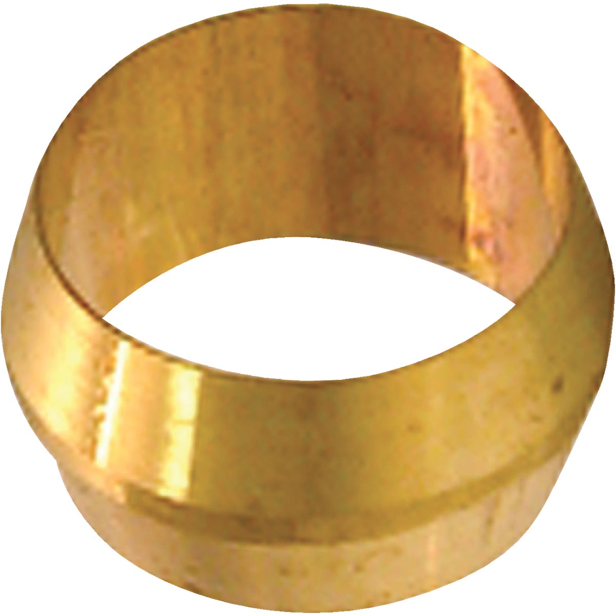 Lasco 1/4 In. Brass Compression Sleeve (2-Pack)