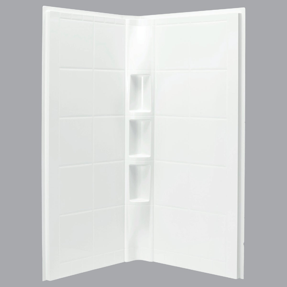 38″ WHT NEO CORNER WALLS