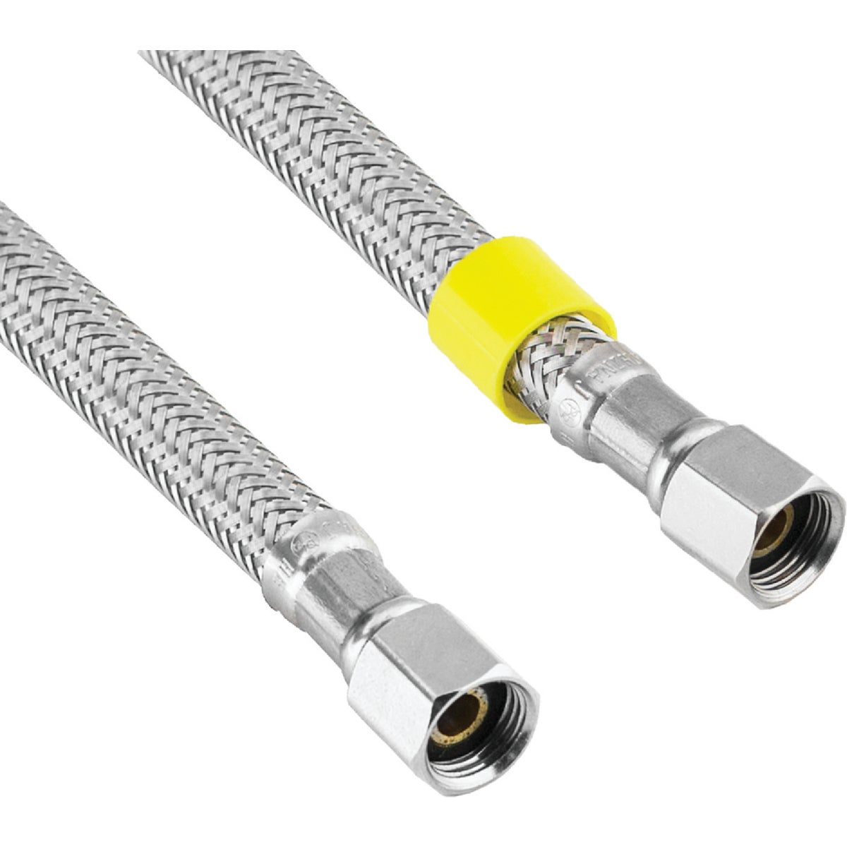 Lasco 1/4 In. x 1/4 In. x 10 Ft. Length Braided Supply Ice Maker Connector Hose
