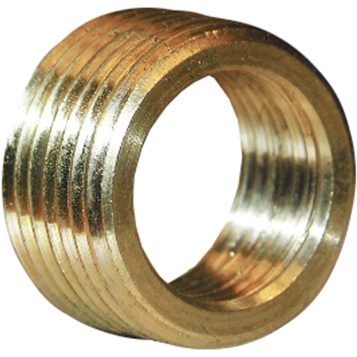Lasco 1/2 In. MPT x 3/8 In. FPT Brass Face Bushing