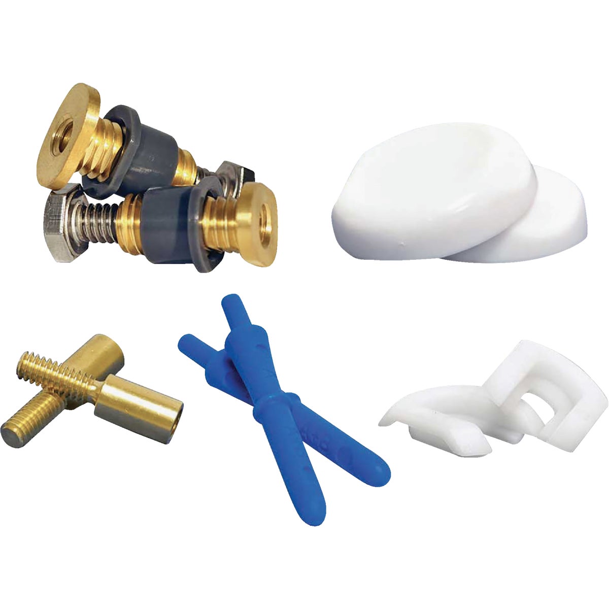 ZERO CUT TOILET BOLT SET