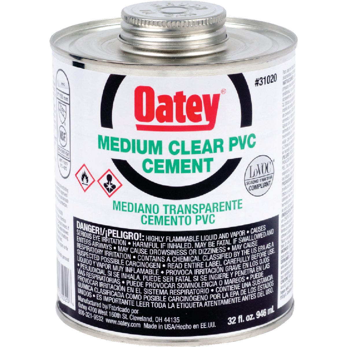 QUART PVC MEDIUM CEMENT