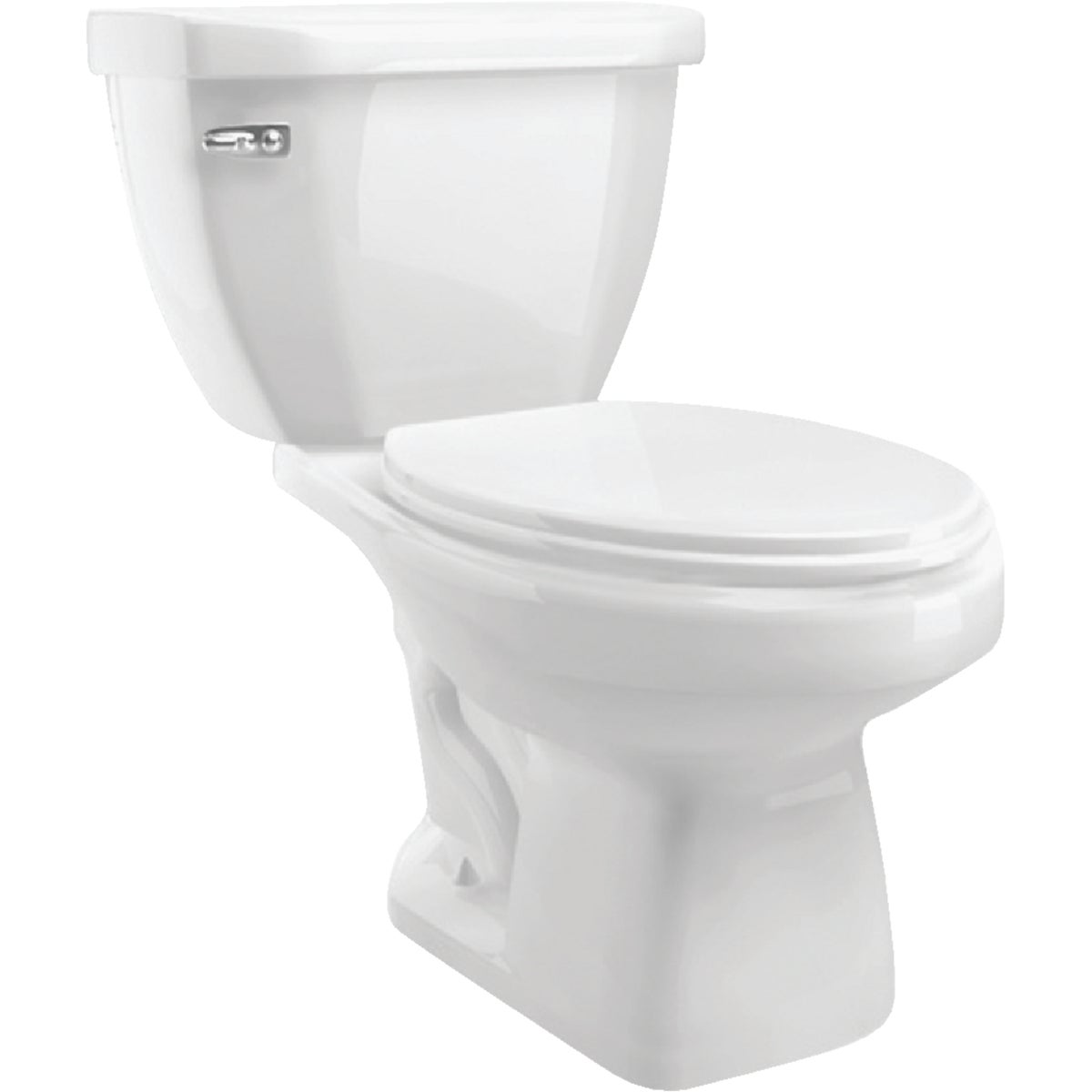 Cato Terra White Elongated Bowl 1.28 GPF Toilet-To-Go