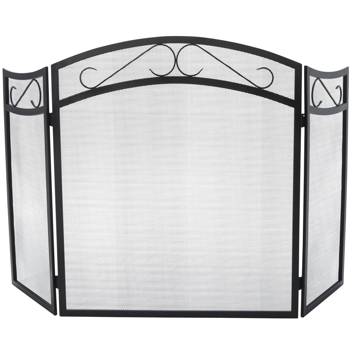 3-PANEL FIREPLACE SCREEN