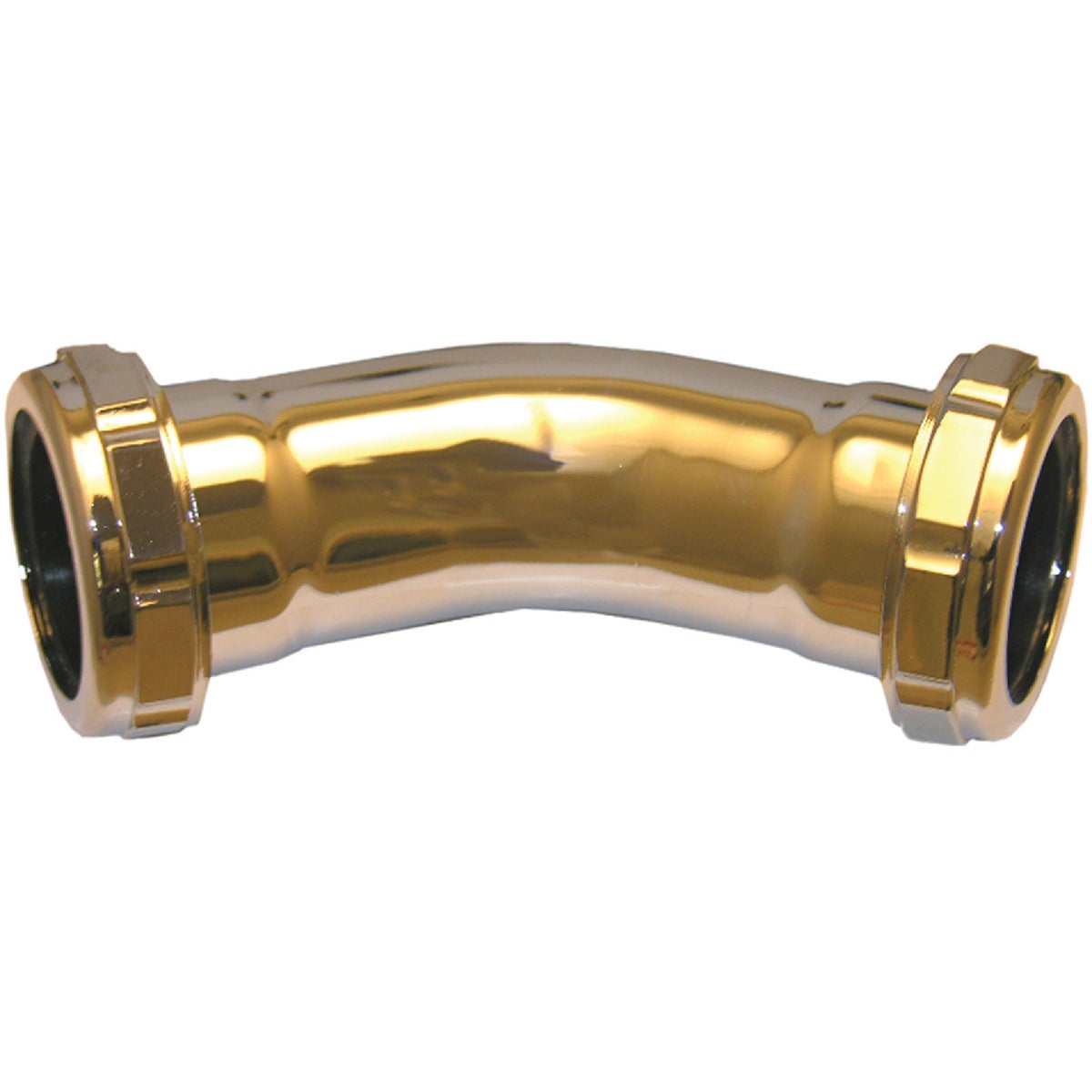 Lasco 1-1/4 In. Chrome-Plated Elbow