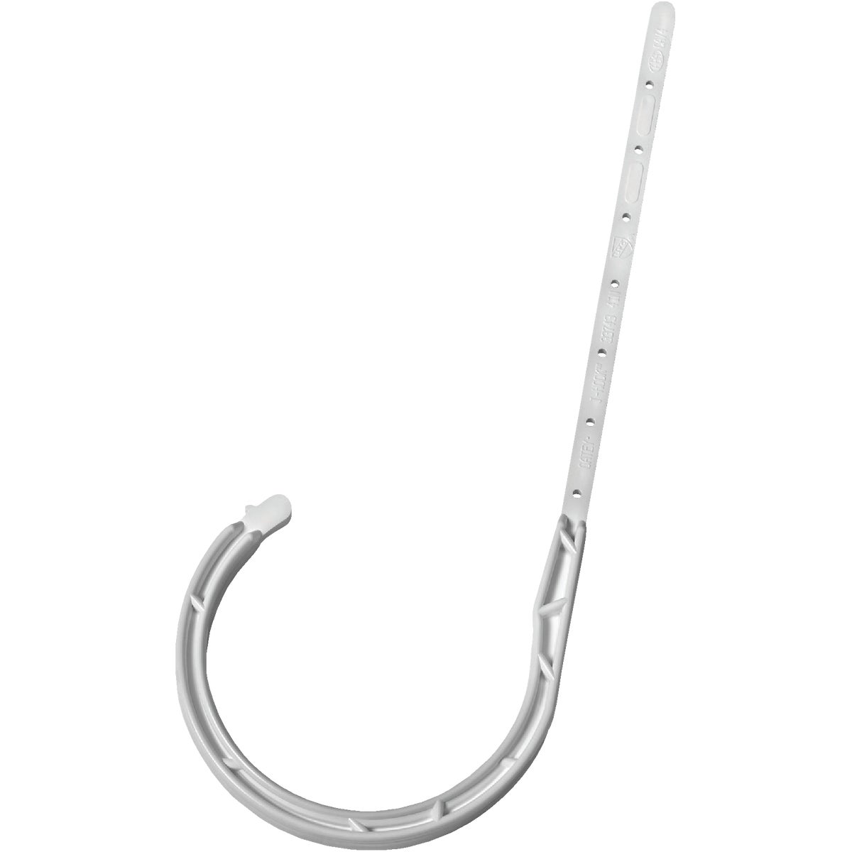 Oatey 4 In. x 7-1/2 In. ABS J-Hook Pipe Hook (4-Pack)
