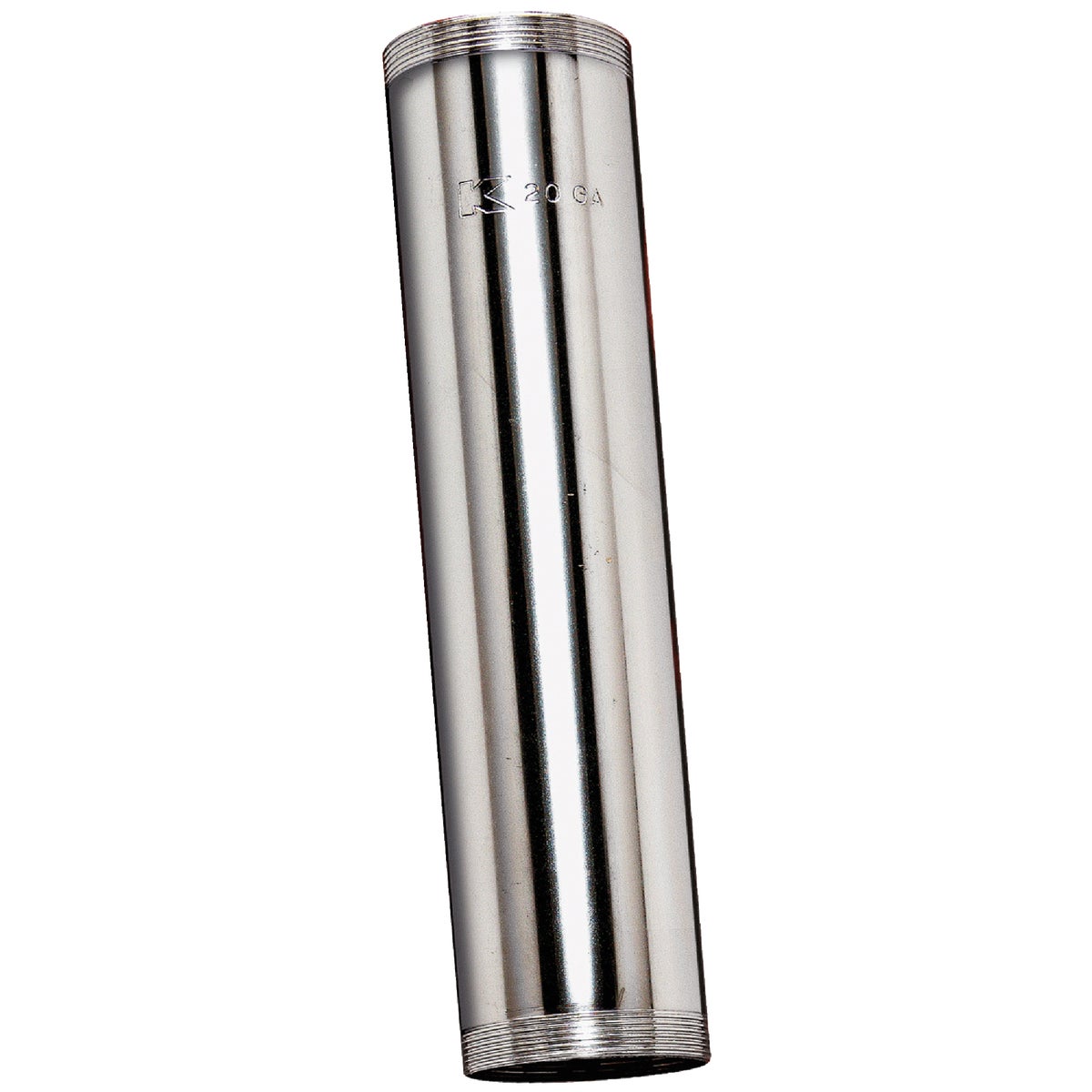 Do it 1-1/4 In. x 6 In. Chrome Plated 20 Gauge Threaded Tube