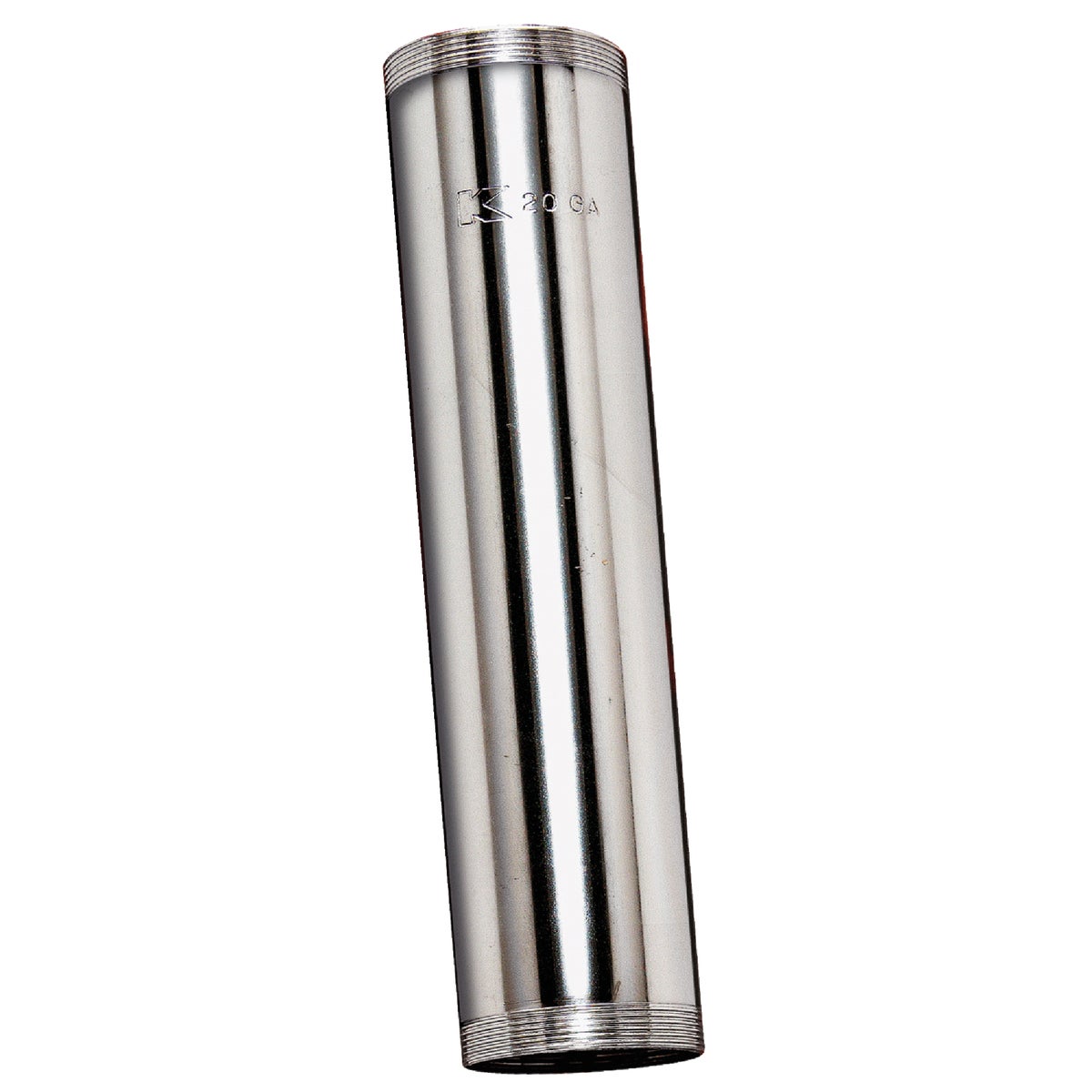 Do it 1-1/2 In. x 6 In. Chrome Plated 20 Gauge Threaded Tube