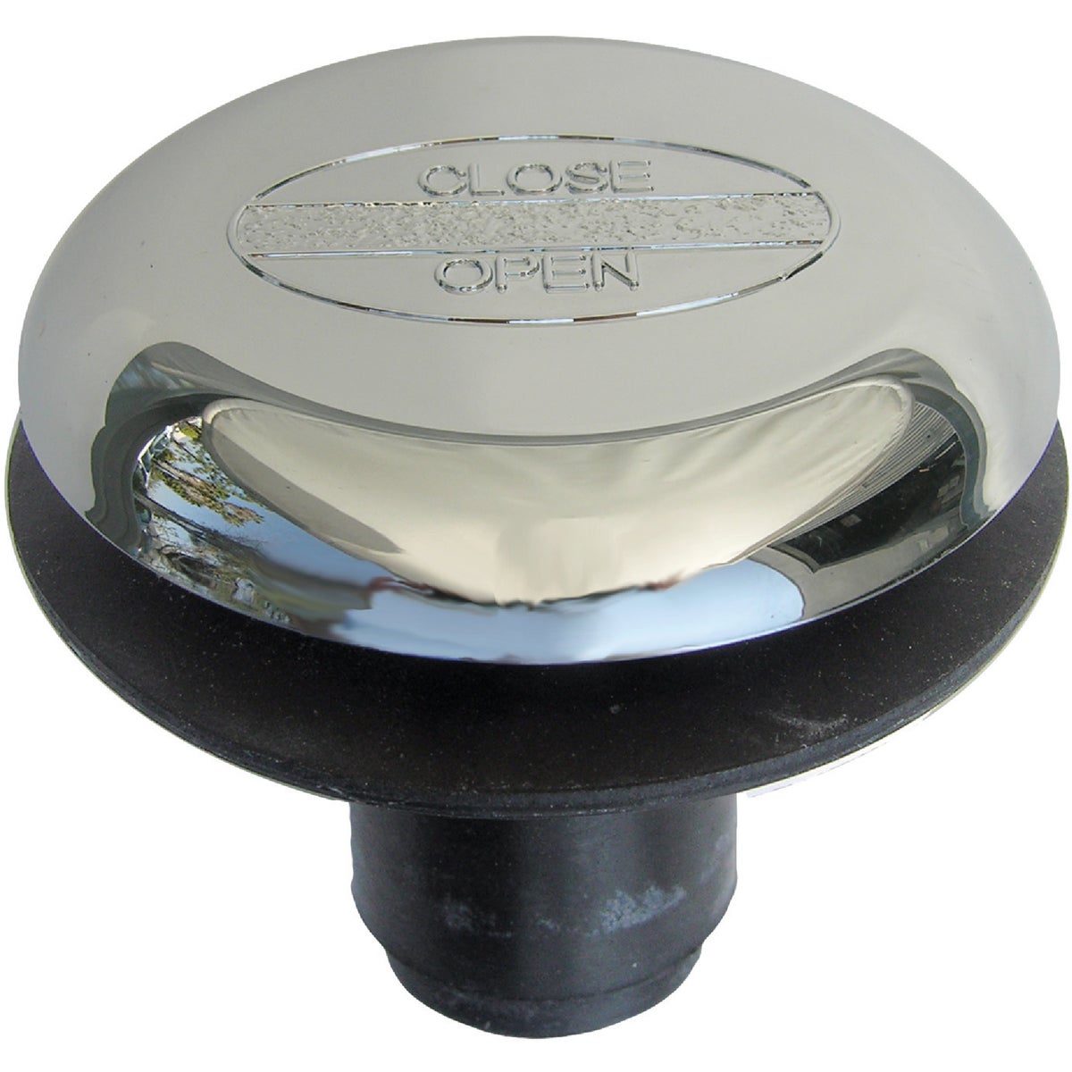 Lasco 3/8 In. x 1-3/4 In. Rapid Fit Tip Toe Bathtub Drain Stopper with Chrome Plated Finish