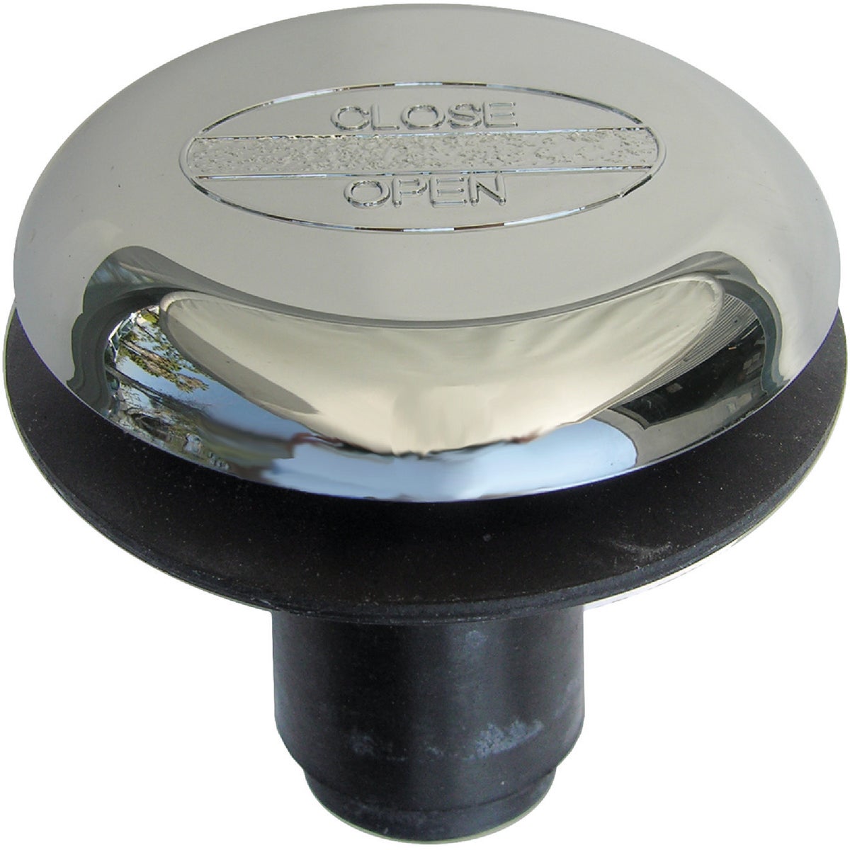 Lasco 3/8 In. x 2 In. Rapid Fit Tip Toe Bathtub Drain Stopper with Chrome Plated Finish