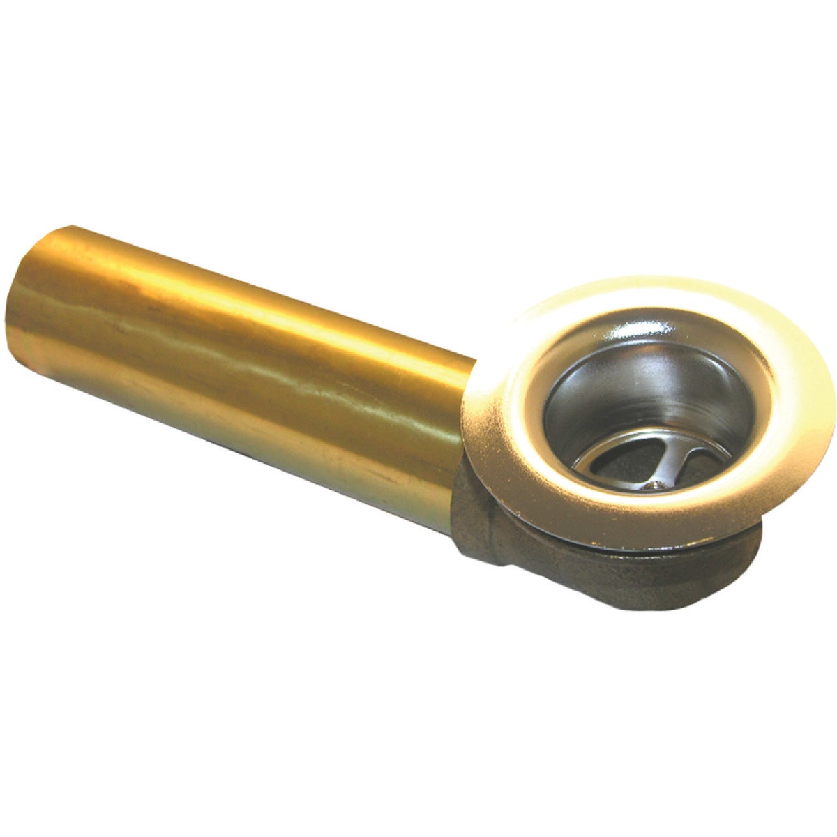 Lasco 1-1/2 In. Brass Overflow and Waste Shoe