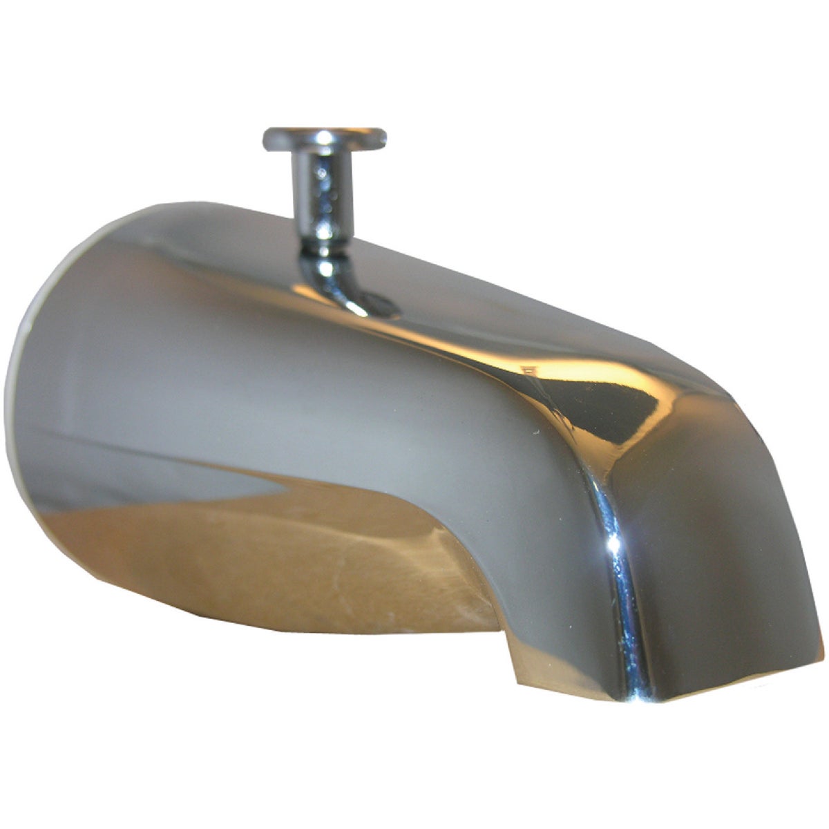 Lasco 1/2 In. or 3/4 In. Chrome Bathtub Spout with Diverter