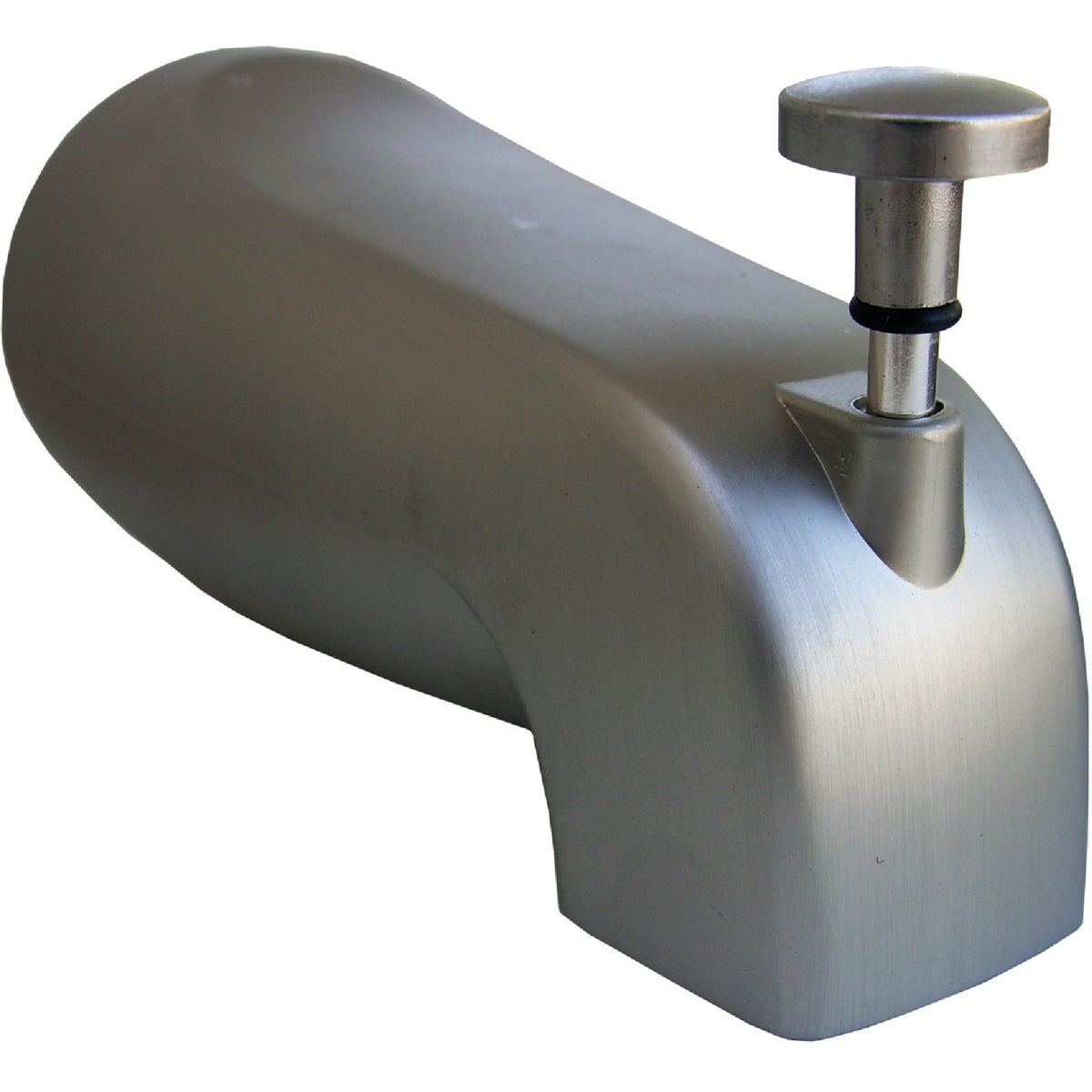 Lasco 4-Way Satin Nickel Bathtub Spout with Diverter