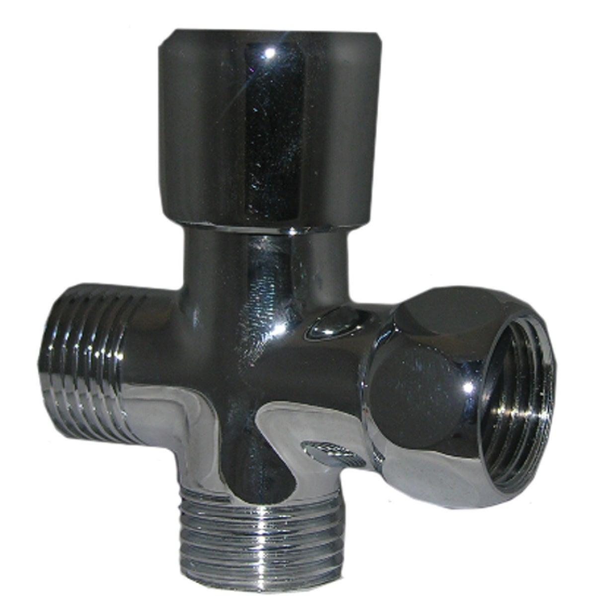 Lasco 1/2 In. Push Pull Dual Flow Brass Shower Diverter