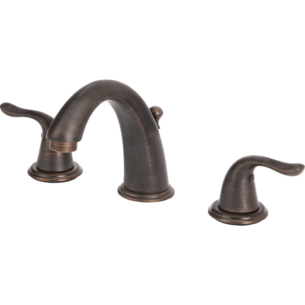 Home Impressions Oil-Rubbed Bronze 2-Handle Lever 6 In. to 12 In. Widespread Bathroom Faucet with Pop-Up