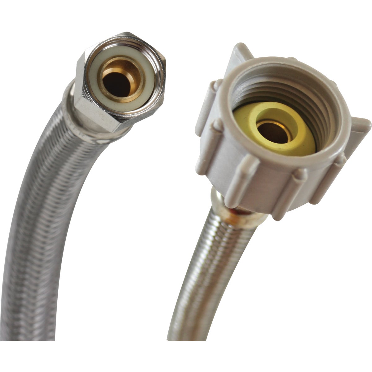 Fluidmaster 3/8 In. Comp x 7/8 In. Ballcock x 16 In. L Braided Stainless Steel Toilet Connector