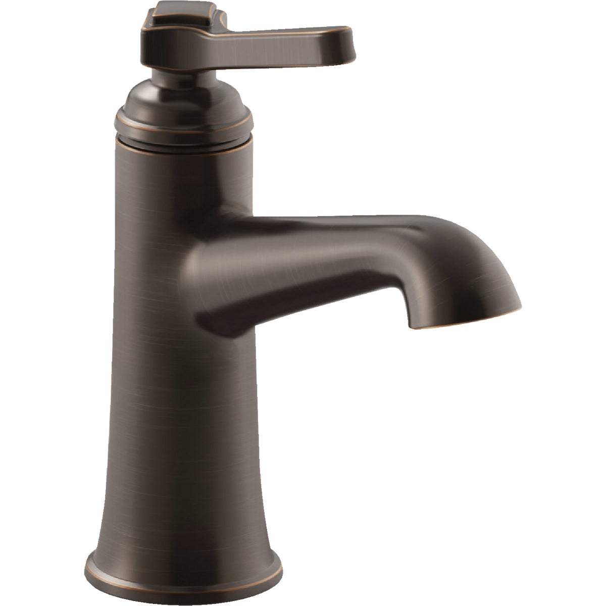 Kohler Georgeson Oil-Rubbed Bronze 1-Handle Lever 4 In. Centerset Bathroom Faucet