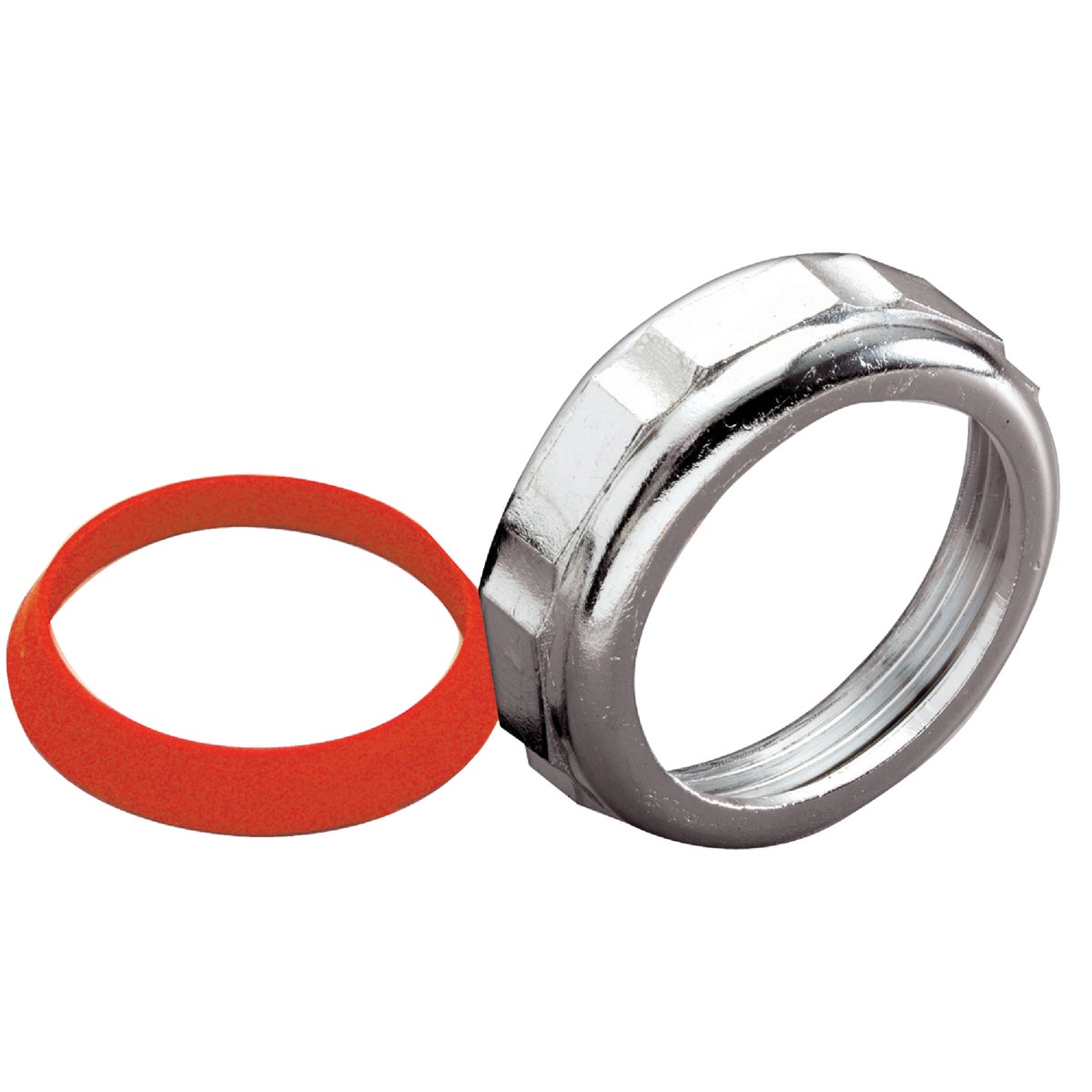 Do it 1-1/2 In. x 1-1/2 In. Die-Cast Slip Joint Nut