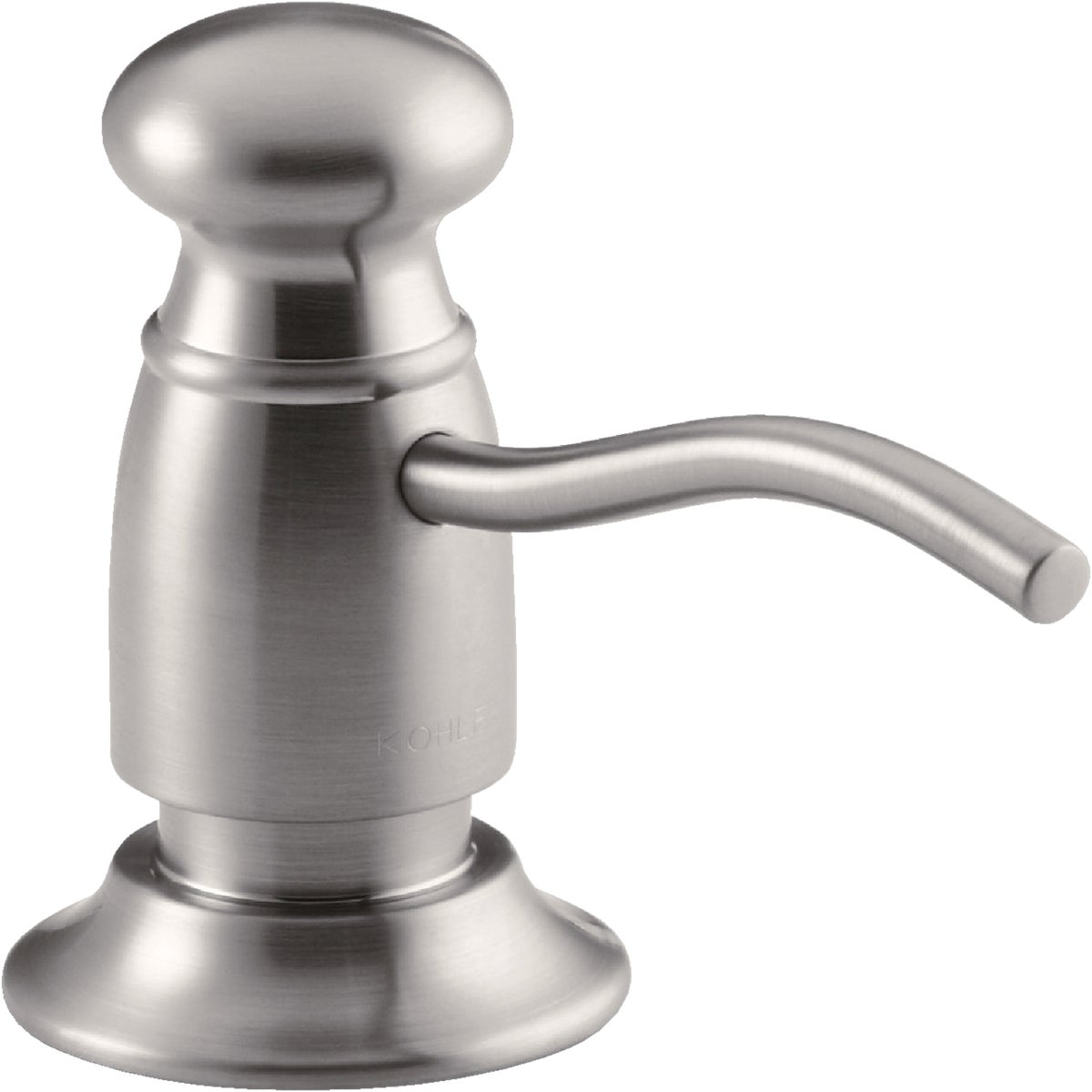 Kohler Lotion/Soap Dispenser with Traditional Design in Vibrant Stainless Finish