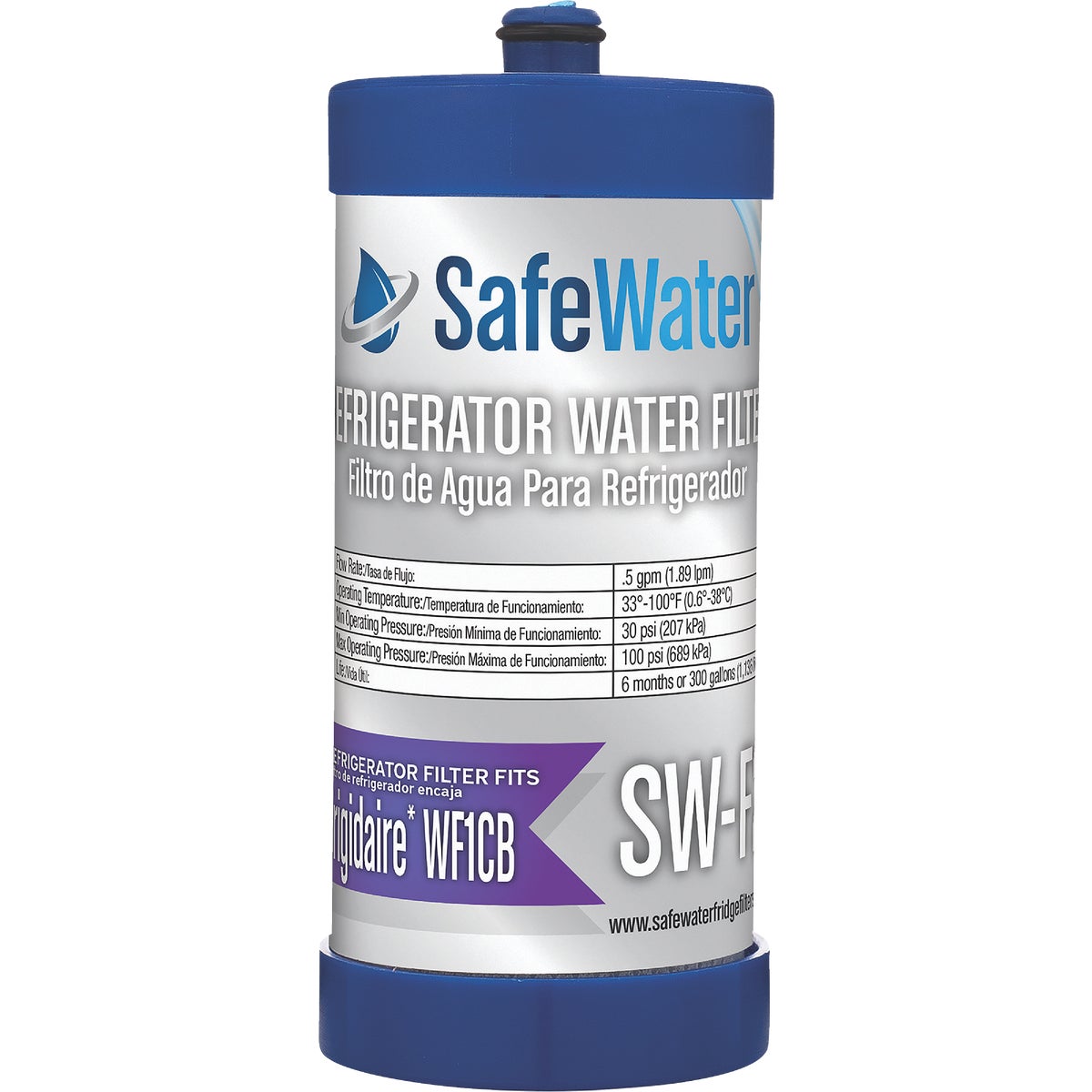 Safe Water F2 Frigidaire Refrigerator Replacement Water Filter