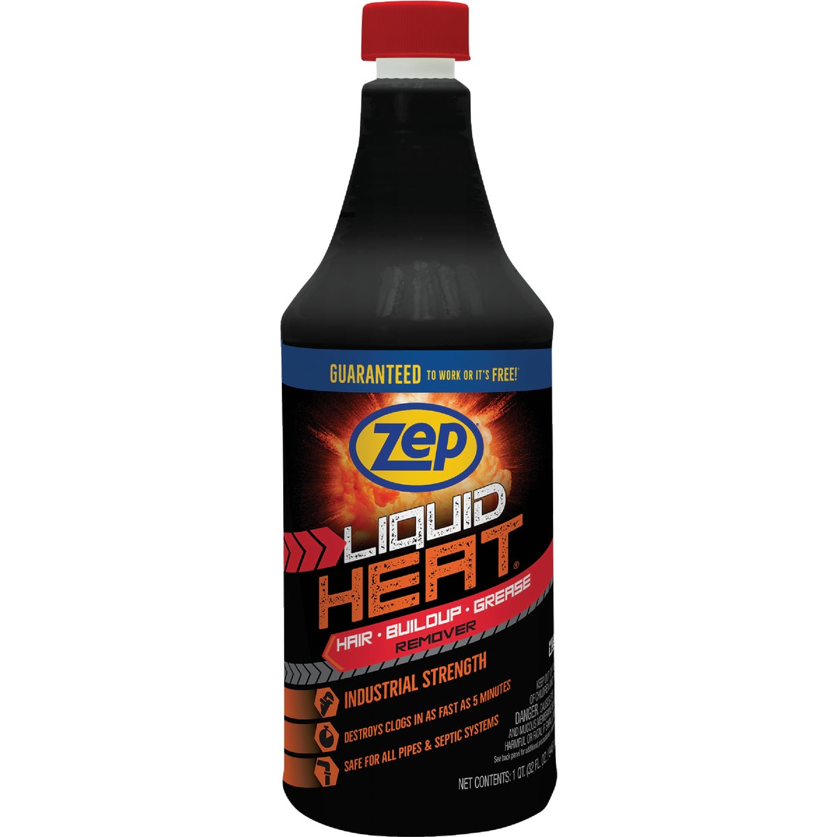 Zep 34 Oz. Liquid Heat Drain Opener & Cleaner