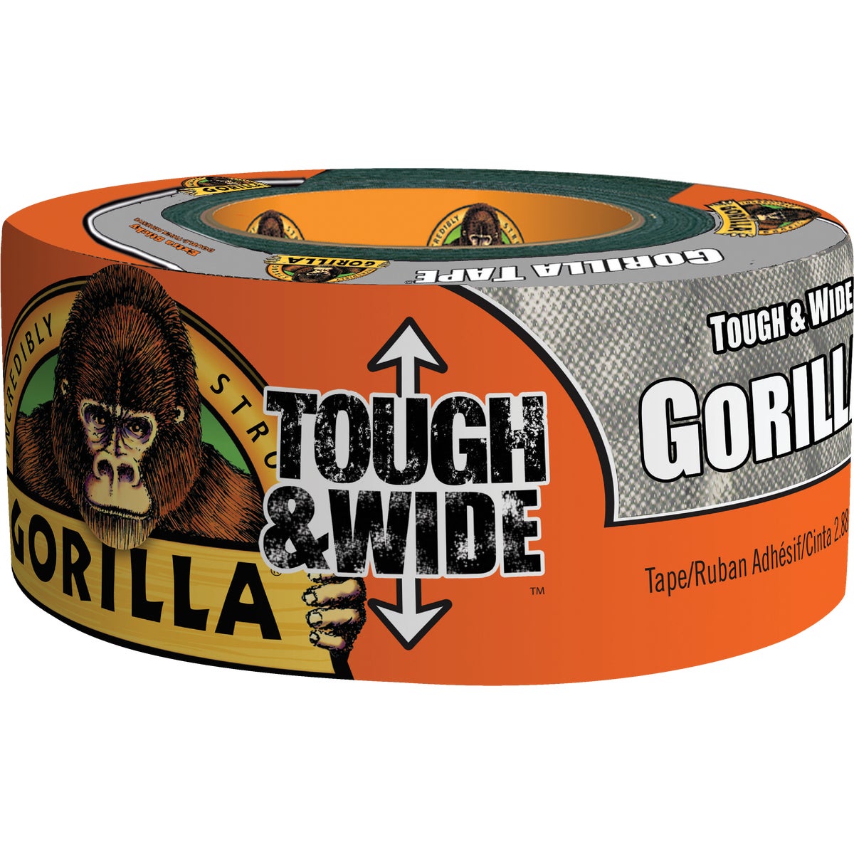 Gorilla 2.88 In. x 25 Yd. Tough & Wide Heavy-Duty Duct Tape, Silver