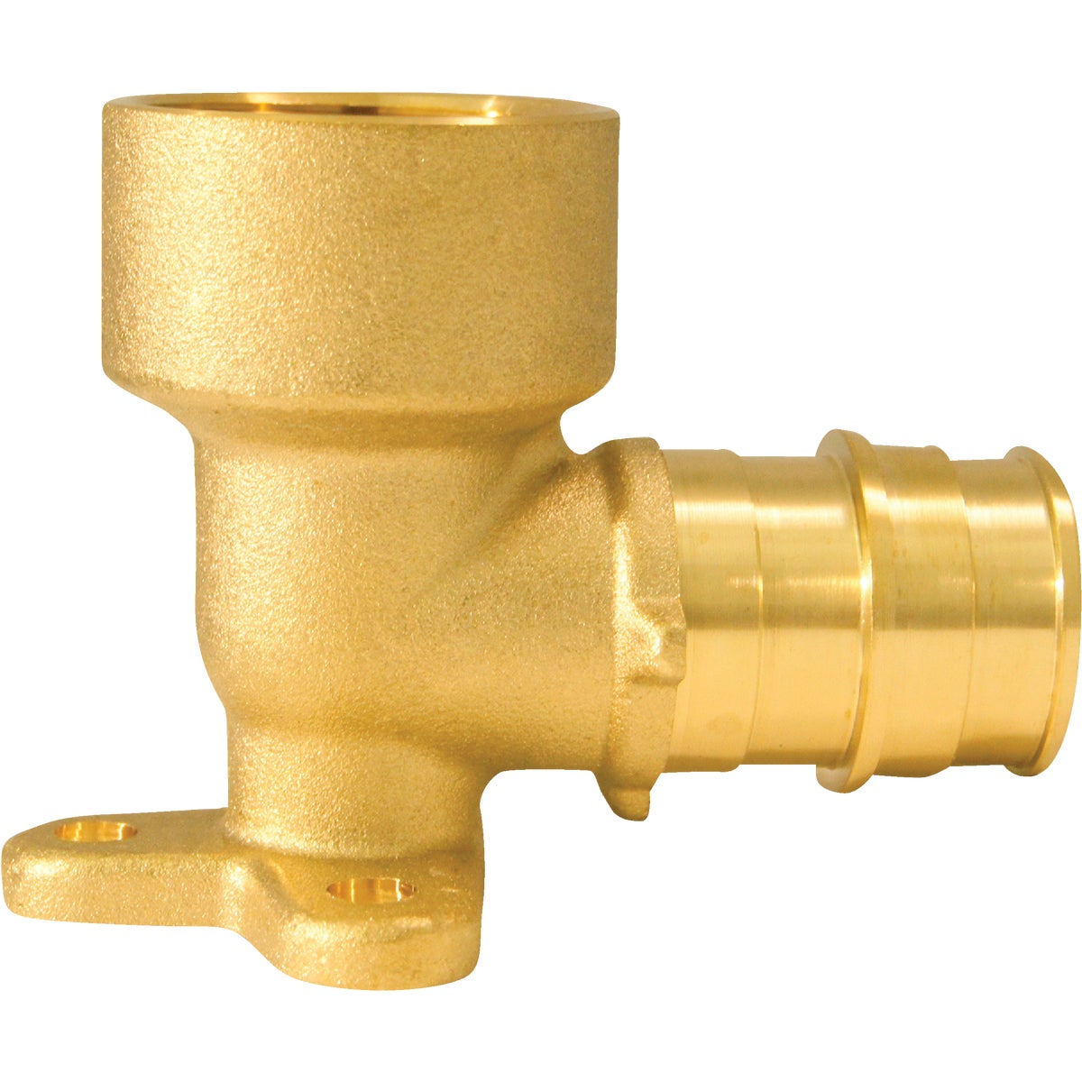 Apollo Retail 3/4 In. Barb x 3/4 In. FNPT Brass 90 Deg. Drop Ear PEX A Elbow (1/4 Bend)