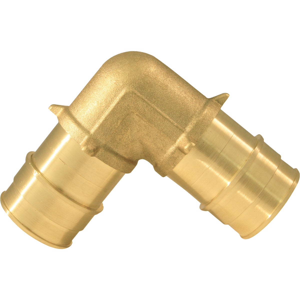 Apollo Retail 1 In. Barb x 1 In. Barb 90 Deg. Brass PEX A Elbow (1/4 Bend)