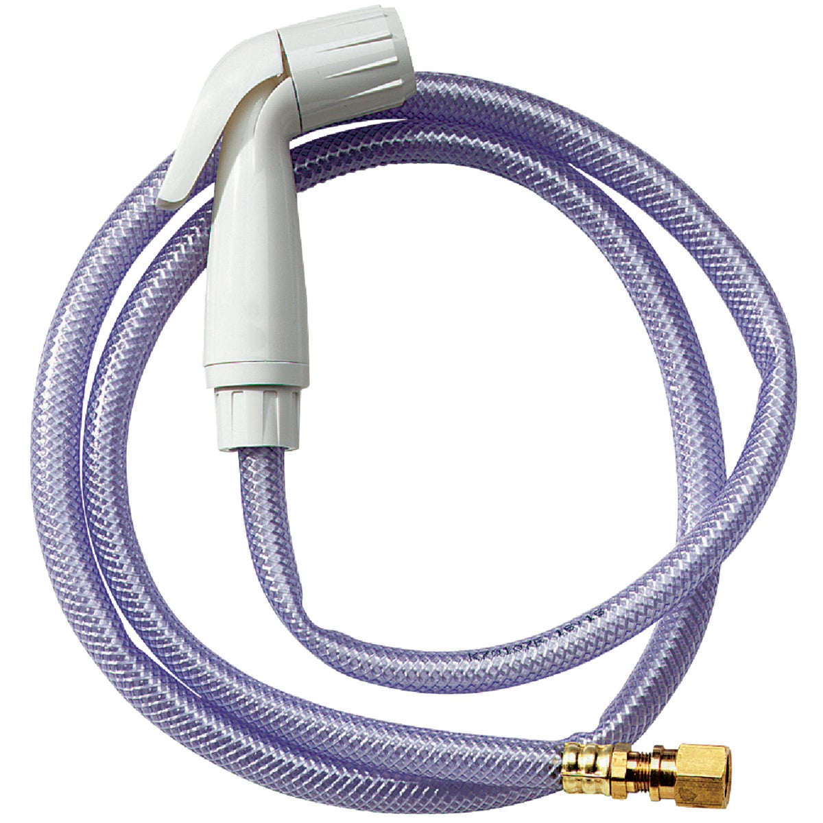 4′ WHT KITCHN SPRAY HOSE