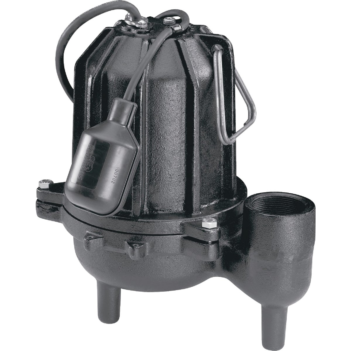 Wayne 1/2 H.P. Cast Iron Sewage Ejector Pump w/Piggyback Tether Switch
