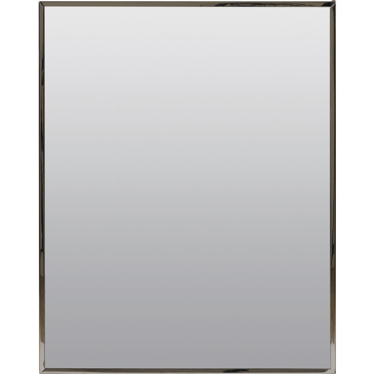 Zenith Stainless Steel 16-1/8 In. W x 20-1/8 In. H x 3-1/4 In. D Single Mirror Surface/Recess Mount Medicine Cabinet