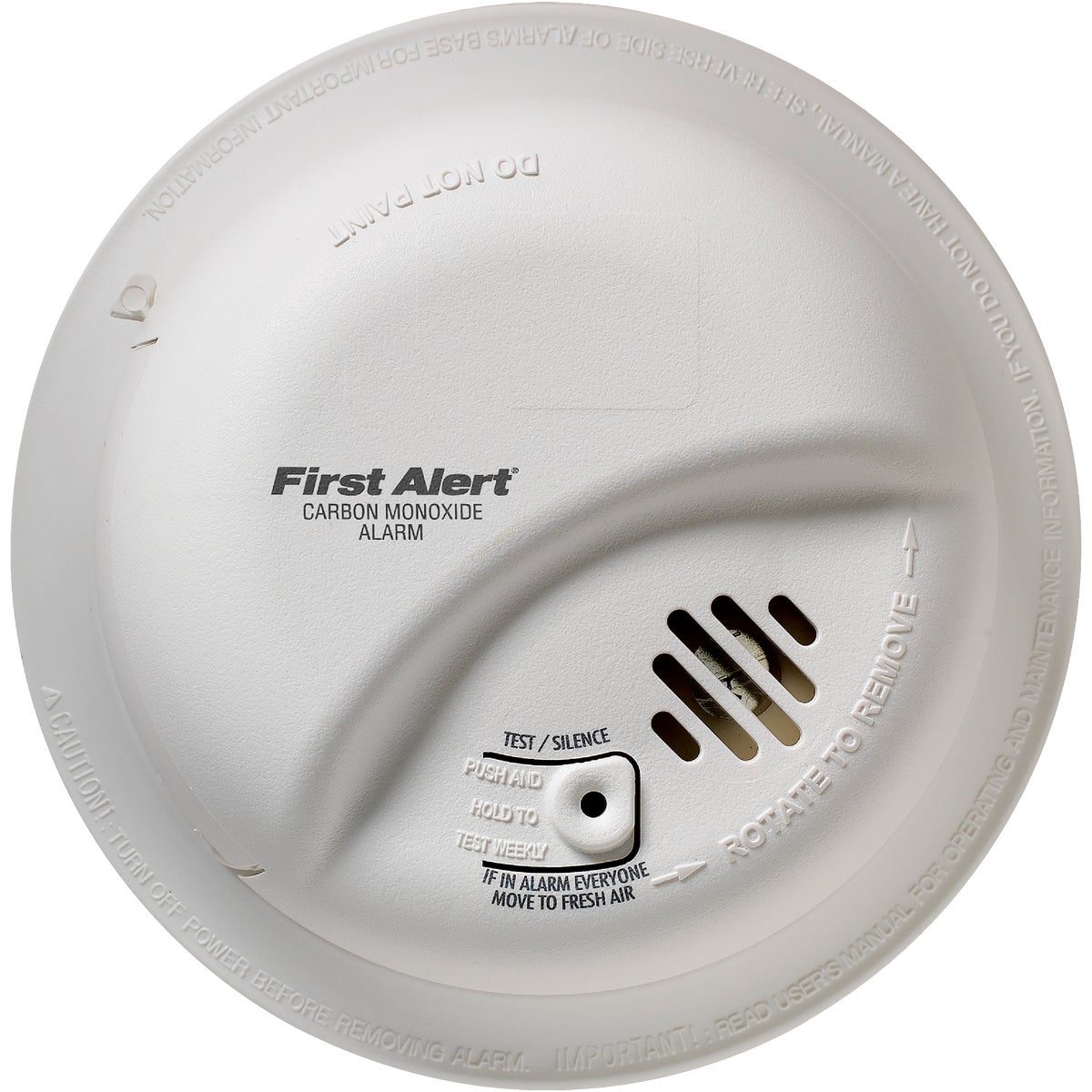 First Alert Hardwired 120V Electrochemical Carbon Monoxide Alarm