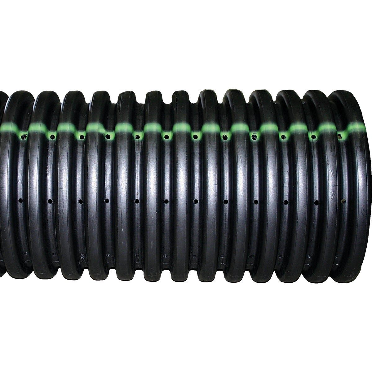 Advanced Drainage Systems 4 In. X 10 Ft. Polyethylene Corrugated Perforated Pipe