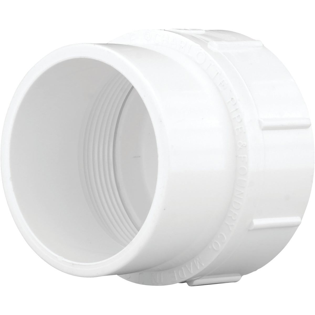 Charlotte Pipe 3 In. SPG x 3 In. FIP Schedule 40 DWV PVV Cleanout with Threaded Plug