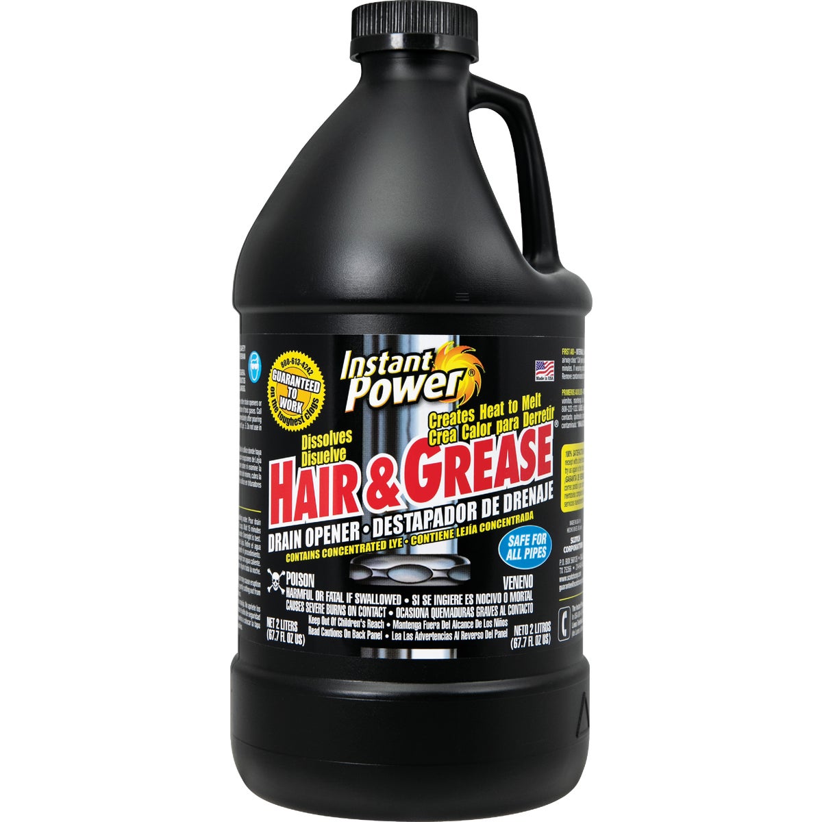 Scotch 67.6 Oz. Instant Power Liquid Drain Cleaner