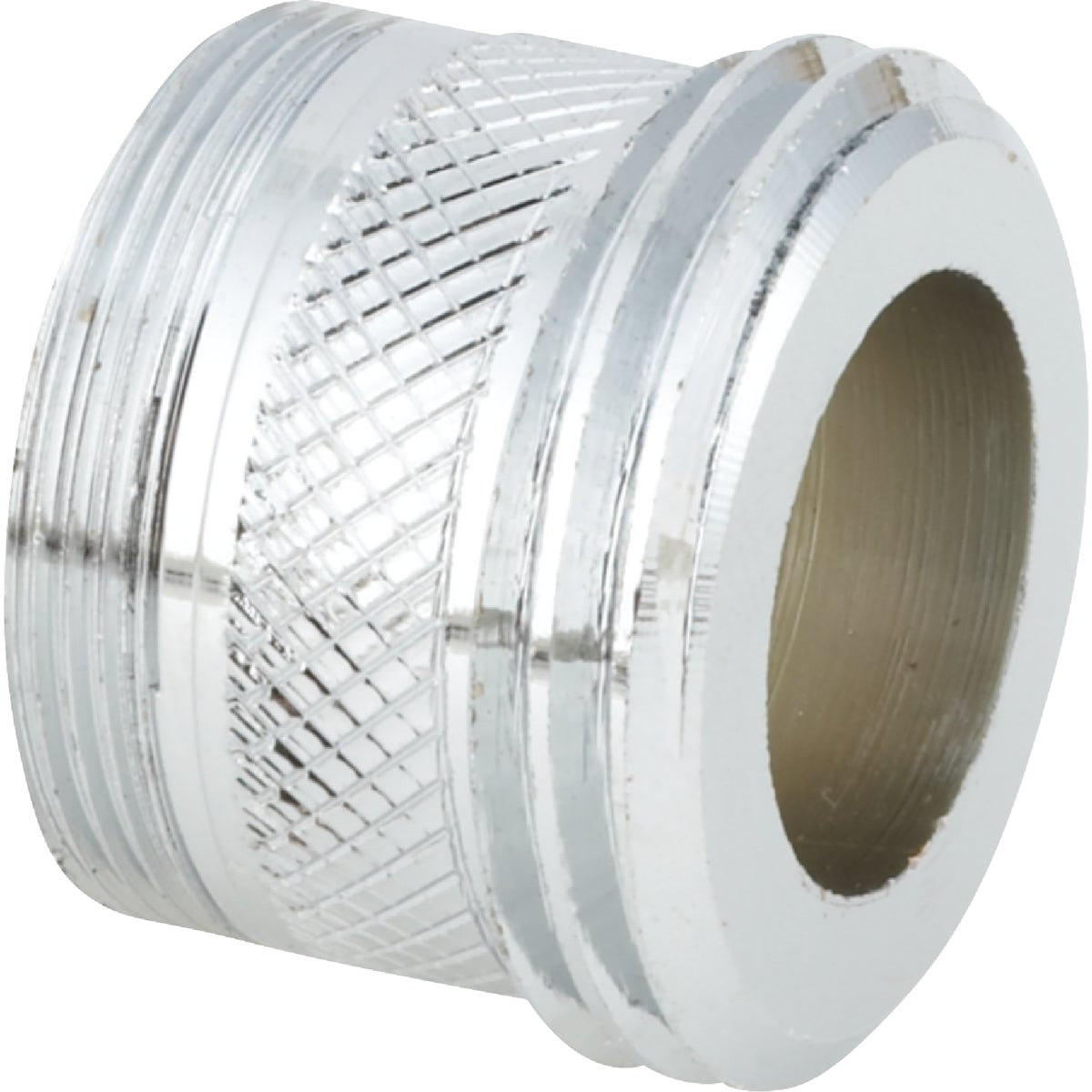 Do it 55/64"-27 Male Faucet to 3/4" Male Hose Faucet Adapter, Low Lead