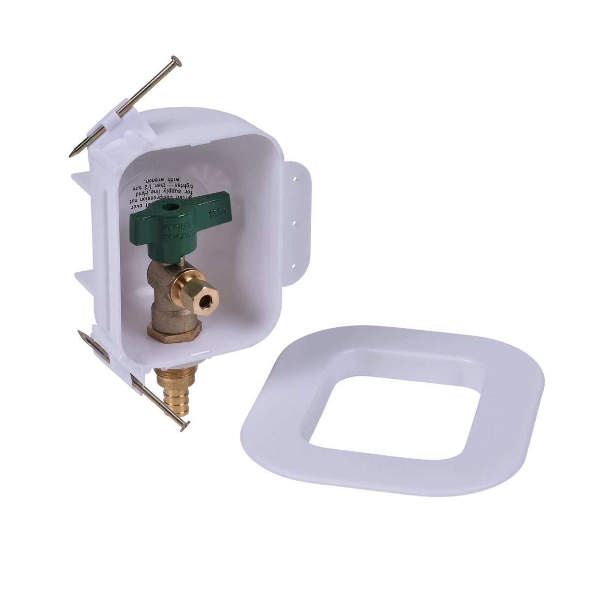 Oatey I2K Low Lead Ice Maker Outlet Box