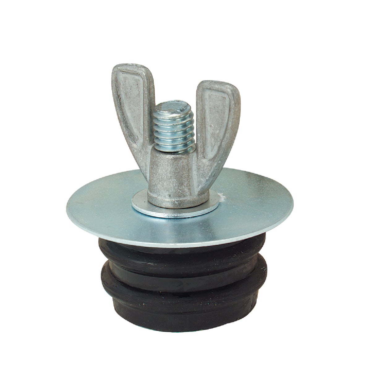 Jones Stephens 1-1/2 In. IPS Galvanized Steel Sewer and Drain Test Plug