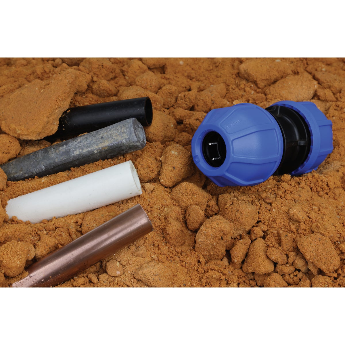 IPEX 1.06 In. to 1.34 In. Polyethylene UTC Compression Coupling