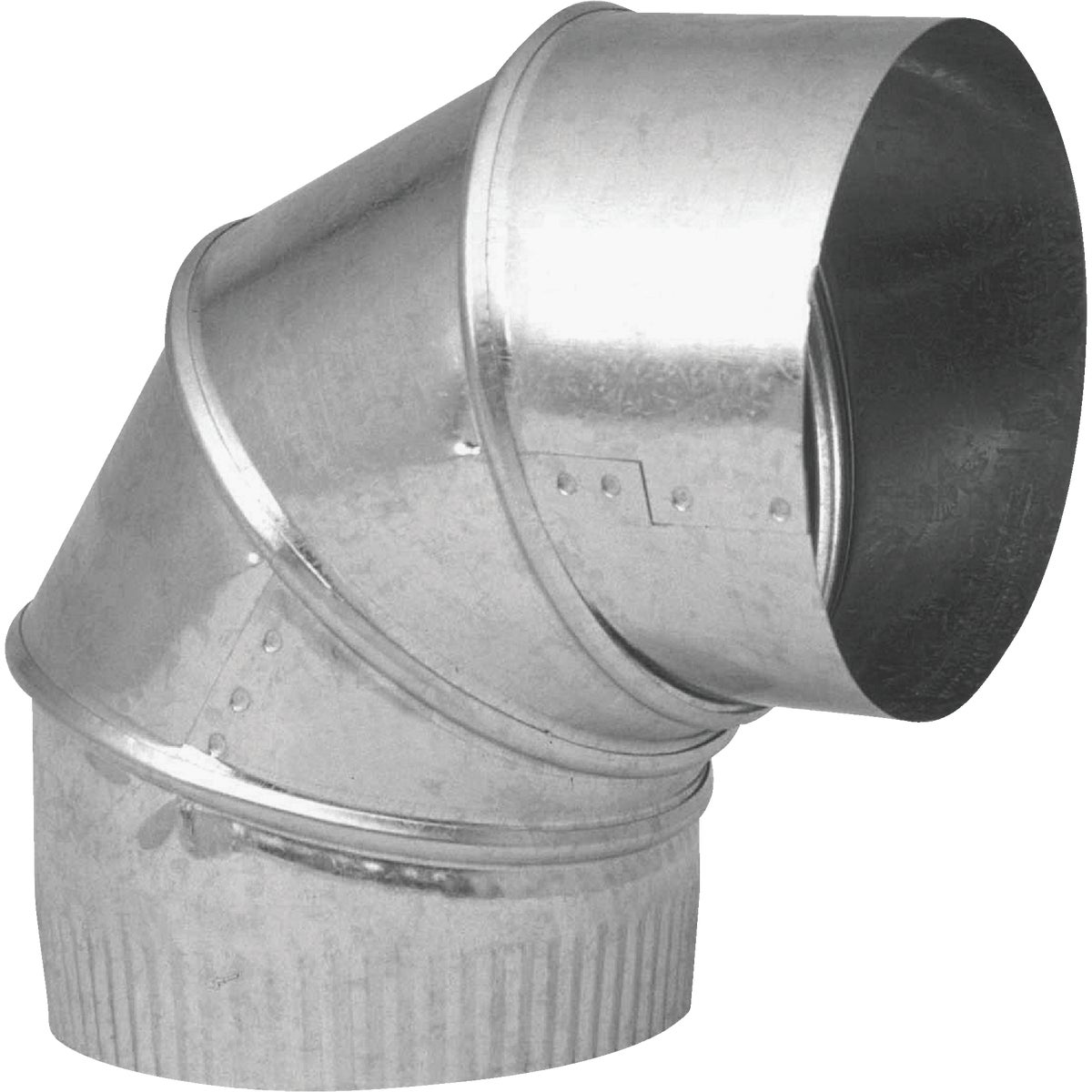 3″ 30GA GALV ADJ ELBOW