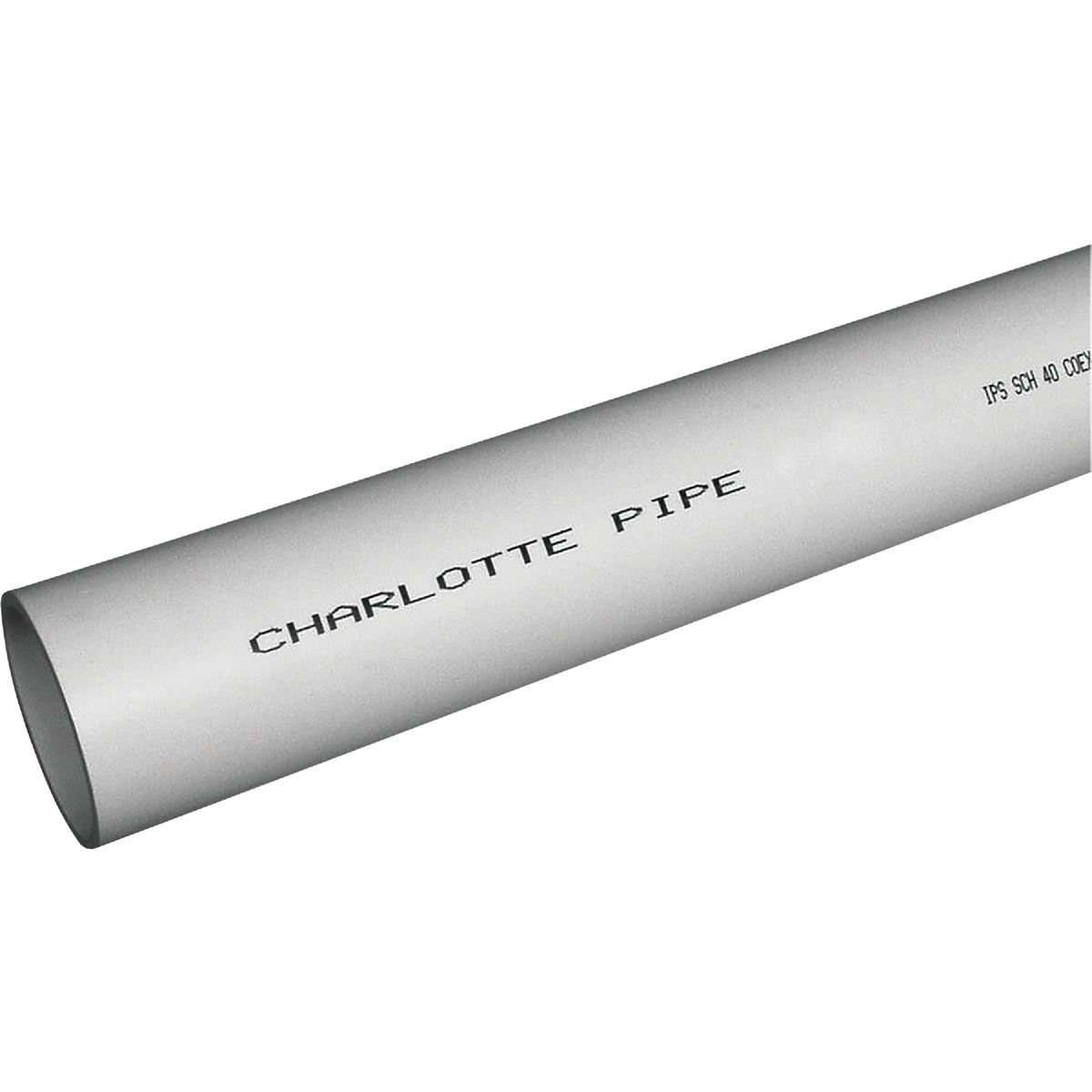 Charlotte Pipe 4 In. x 10 Ft. Schedule 40 PVC-DWV Cellular Core Pipe