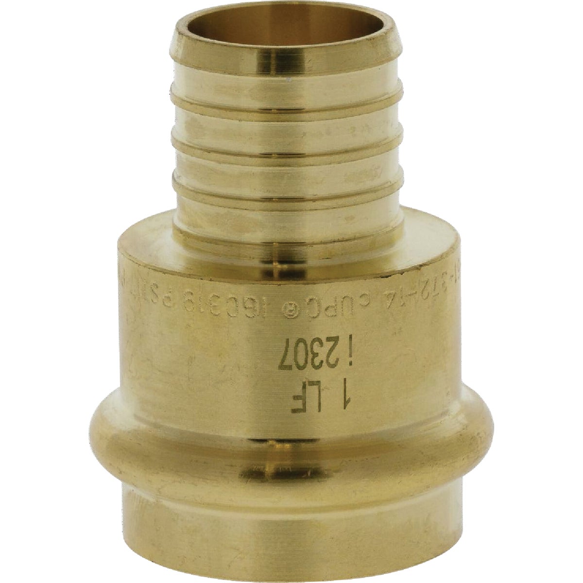 Nibco 1 In. Press x F1807 LF BR PEX Transition Fitting